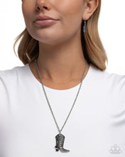 Load image into Gallery viewer, Paparazzi ♥ Blazing Boot - Black ♥ N2588