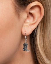 Load image into Gallery viewer, Paparazzi ♥ Blazing Boot - Black ♥ N2588