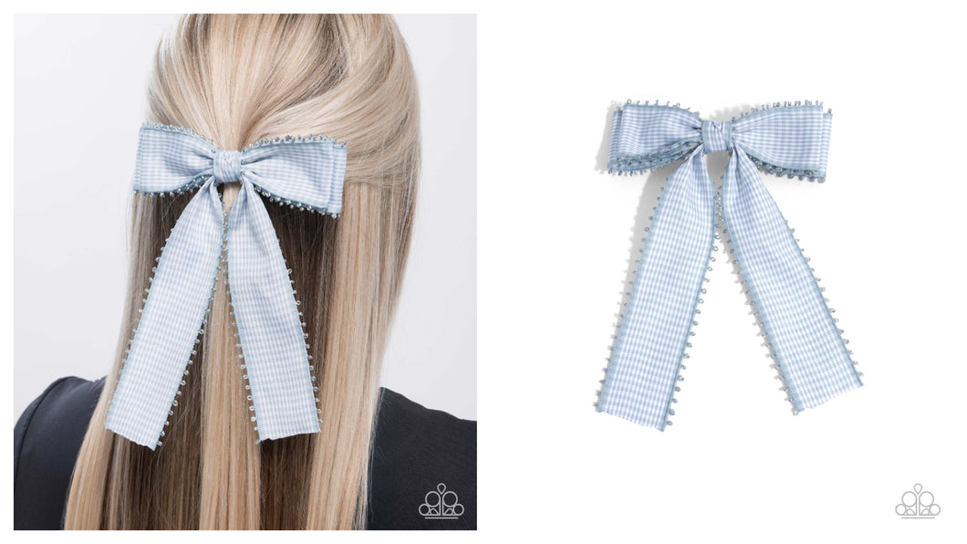 Paparazzi ♥ Checkered Chic ♥ Hair Clip C25
