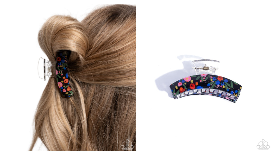 Paparazzi ♥ Floral Formal - Multi ♥ Hair Clip C30