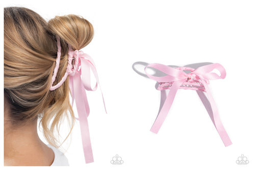 Paparazzi ♥ Harmonious Hairstylist - Pink ♥ Hair Clip C36