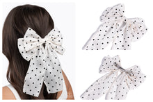 Load image into Gallery viewer, Paparazzi ♥ Here We BOW Again - White ♥ Hair Clip C38