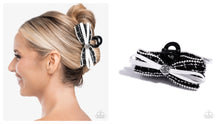 Load image into Gallery viewer, Paparazzi ♥ Private School - Black ♥ Hair Clip C63