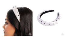 Load image into Gallery viewer, Paparazzi ♥ Cute Chairwoman - White ♥ Head Band C65