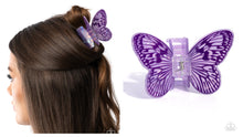Load image into Gallery viewer, Paparazzi ♥ Fluttering Focus - Purple ♥ Hair Claw C76