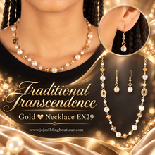 Load image into Gallery viewer, Paparazzi ♥ Traditional Transcendence - Gold ♥ Necklace EX29
