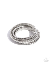 Load image into Gallery viewer, Paparazzi ♥ Charismatic Coils - Silver ♥ Coil B936