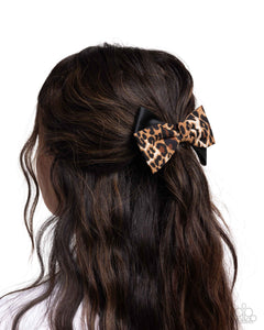 Paparazzi ♥ Chasing Cheetah - Brown ♥ Hair Clip C24
