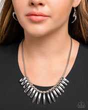 Load image into Gallery viewer, Paparazzi ♥ Chasing Chic - Silver ♥ N2604
