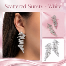 Load image into Gallery viewer, Paparazzi ♥ Scattered Surety - White ♥ Post E2334