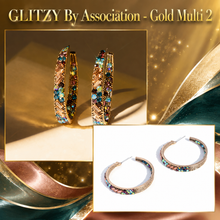 Load image into Gallery viewer, Paparazzi ♥ GLITZY By Association - Gold Multi 2 ♥ Post E2336
