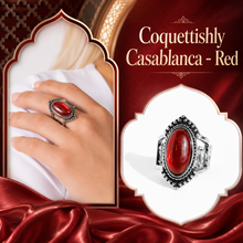 Load image into Gallery viewer, Paparazzi ♥ Coquettishly Casablanca - Red ♥ R573