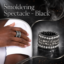Load image into Gallery viewer, Paparazzi ♥ Smoldering Spectacle - Black ♥ R575