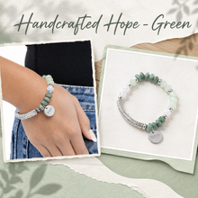 Load image into Gallery viewer, Paparazzi ♥ Handcrafted Hope - Green ♥ B1192