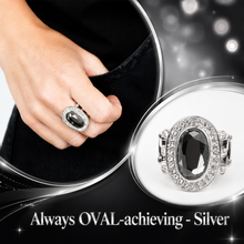 Load image into Gallery viewer, Paparazzi ♥ Always OVAL-achieving - Silver ♥ R577
