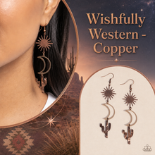 Load image into Gallery viewer, Paparazzi ♥ Wishfully Western - Copper ♥ E2314