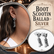 Load image into Gallery viewer, Paparazzi ♥ Boot Scootin Ballad - Silver ♥ Post E2315