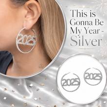 Load image into Gallery viewer, Paparazzi ♥ This is Gonna Be My Year - Silver ♥ Post E2316