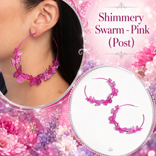 Load image into Gallery viewer, Paparazzi ♥ Shimmery Swarm - Pink ♥ E2321