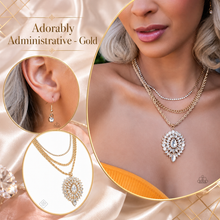 Load image into Gallery viewer, Paparazzi ♥ Adorably Administrative - Gold ♥ N2972