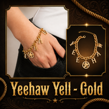 Load image into Gallery viewer, Paparazzi ♥ Yeehaw Yell - Gold ♥ B1195