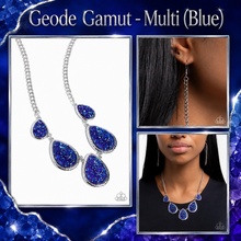 Load image into Gallery viewer, Paparazzi ♥ Geode Gamut - Blue Multi ♥ N2994
