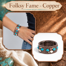 Load image into Gallery viewer, Paparazzi ♥ Folksy Fame - Copper ♥ B1173