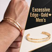 Load image into Gallery viewer, Paparazzi ♥ Excessive Edge - Gold ♥ Men's B1178