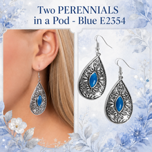 Load image into Gallery viewer, Paparazzi ♥ Two PERENNIALS in a Pod - Blue ♥ E2354