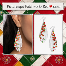 Load image into Gallery viewer, Paparazzi ♥ Picturesque Patchwork - Red ♥ E2360