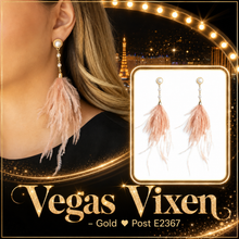 Load image into Gallery viewer, Paparazzi ♥ Vegas Vixen - Gold ♥ Post E2367
