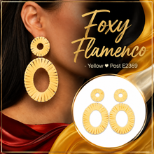 Load image into Gallery viewer, Paparazzi ♥ Foxy Flamenco - Yellow ♥ Post E2369