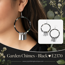 Load image into Gallery viewer, Paparazzi ♥ Garden Chimes - Black ♥ E2370