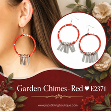 Load image into Gallery viewer, Paparazzi ♥ Garden Chimes - Red ♥ E2371