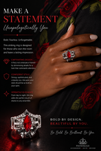 Load image into Gallery viewer, Paparazzi ♥ Beggin for Bling - Red ♥ R566