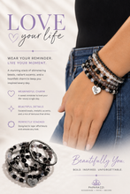 Load image into Gallery viewer, Paparazzi ♥ Optimistic Opulence - Black ♥ B1157