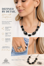Load image into Gallery viewer, Paparazzi ♥ Regally Roped - Black ♥ N2960
