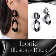 Load image into Gallery viewer, Paparazzi ♥ Iconic Illusion - Black ♥ E2307