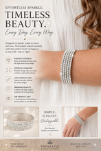 Load image into Gallery viewer, Paparazzi ♥ The GLOW-Digger - White ♥ B1138