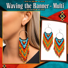Load image into Gallery viewer, Paparazzi ♥ Waving the Banner - Multi ♥ E2239