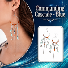 Load image into Gallery viewer, Paparazzi ♥ Commanding Cascade - Blue ♥ E1718