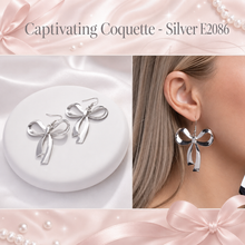 Load image into Gallery viewer, Paparazzi ♥ Captivating Coquette - Silver ♥ E2086