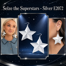 Load image into Gallery viewer, Paparazzi ♥ Seize the Superstars - Silver ♥ E2072