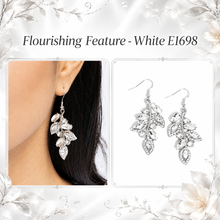 Load image into Gallery viewer, Paparazzi ♥ Flourishing Feature - White ♥ E1698