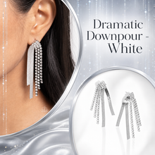 Load image into Gallery viewer, Paparazzi ♥ Dramatic Downpour - White ♥ Post E1649