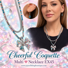 Load image into Gallery viewer, Paparazzi ♥ Cheerful Coquette - Multi ♥ Necklace EX45