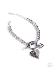 Load image into Gallery viewer, Paparazzi ♥ Cherub Class Necklace &amp; Bracelet - Silver ♥ S225