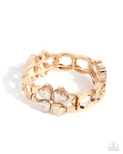 Load image into Gallery viewer, Paparazzi ♥ Chic Clover - Gold ♥ B1041
