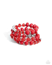 Load image into Gallery viewer, Paparazzi ♥ Colorful Charade - Red ♥ B1032