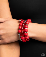 Load image into Gallery viewer, Paparazzi ♥ Colorful Charade - Red ♥ B1032